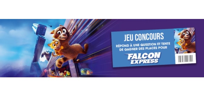 Le Journal de Mickey:  10 lots de 2 places de cinéma pour le film "Falcon Express" à gagner