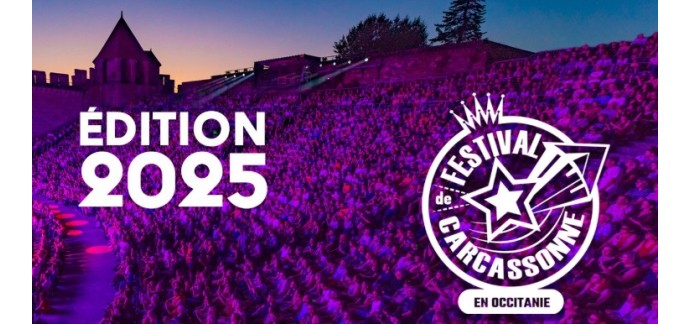 Rollingstone: 6 lots de 2 invitations pour les concerts du Festival de Carcassonne à gagner