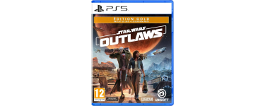 Amazon: Jeu Star Wars Outlaws - Edition Gold sur PS5 à 28,80€