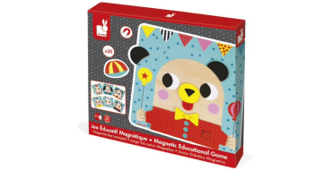 King Jouet: Jeu éducatif magnétique Janod en solde à 5,20€