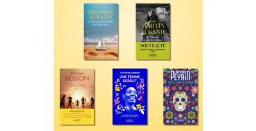 Robert Laffont: 6 lots comportant 5 livres + des goodies à gagner