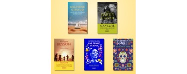 Robert Laffont: 6 lots comportant 5 livres + des goodies à gagner