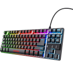 Amazon: Clavier Gamer Trust Gaming TKL RGB GXT 833 Thado à 12,99€