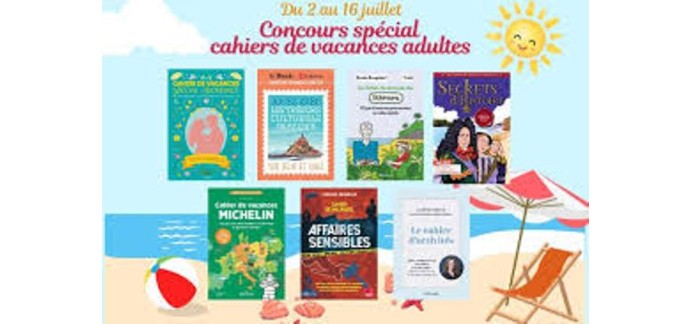MaFamilleZen: 14 cahiers de vacances pour adultes à gagner
