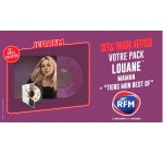 RFM: 1 lot comportant 1 CD Best-Of + 1 vinyle collector "Maman" de Louane à gagner