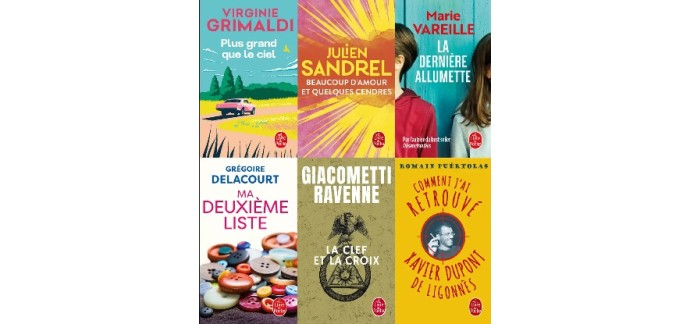 Europe1: 10 lots de 6 livres de poche à gagner