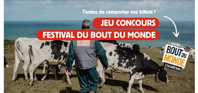 Paysan Breton: Des invitations pour le festival du Bout du Monde sur la presqu’île de Crozon à gagner