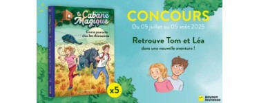 Familiscope: 5 livres jeunesse "La Cabane magique - T58"à gagner