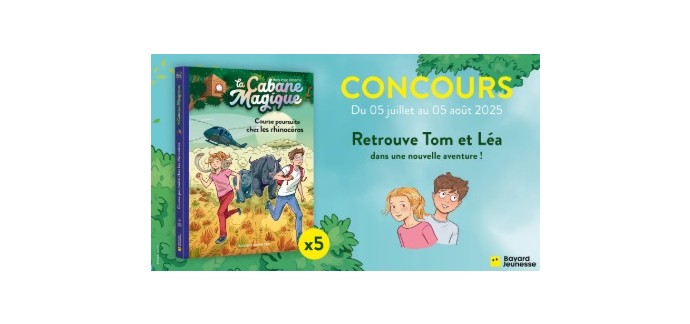 Familiscope: 5 livres jeunesse "La Cabane magique - T58"à gagner