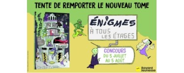 Familiscope: 5 livres jeunesse "Enigmes à tous les étages - T11" à gagner
