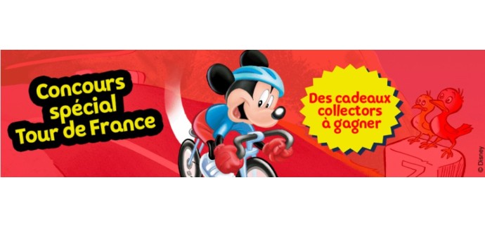 Le Journal de Mickey: 1 an d'abonnement au Journal de Mickey + divers cadeaux à gagner