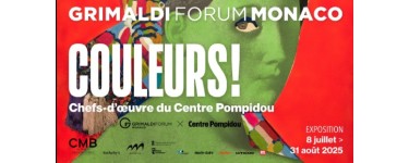 Arte: Des invitations pour l'exposition "Couleurs! Chefs-d’œuvre" à Paris à gagner