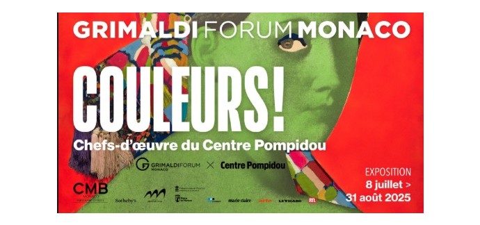 Arte: Des invitations pour l'exposition "Couleurs! Chefs-d’œuvre" à Paris à gagner