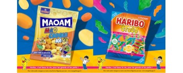 Voici: 20 lots HARIBO contenant des gourmandises + 1 piñata + 1 poster à colorier à gagner