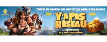 Le Journal de Mickey: Des places de cinéma pour le film "Y a pas de réseau" à gagner