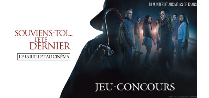TF1: 10 lots de 2 places pour le film "Souviens-toi... l'été dernier" + des goodies à gagner