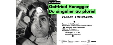 Arte: Des invitations pour l'exposition "Gottfried Honegger" à Mouans-Sartoux à gagner