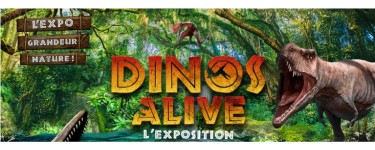 TF1: 3 lots de 4 entrées pour l'exposition "Dinos Alive" à gagner