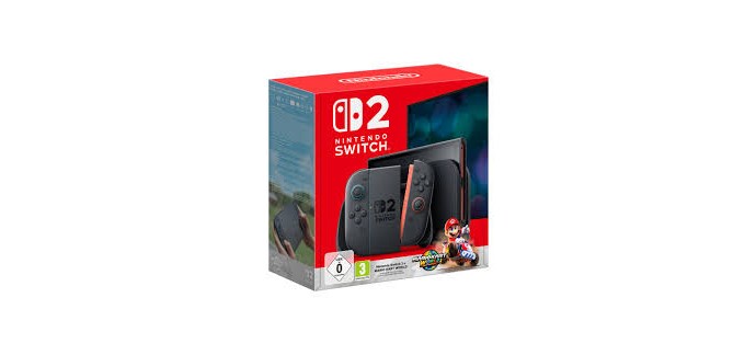 MMA: 1 console de jeux Nintendo Switch 2 avec le jeu "Mario Kart World" à gagner
