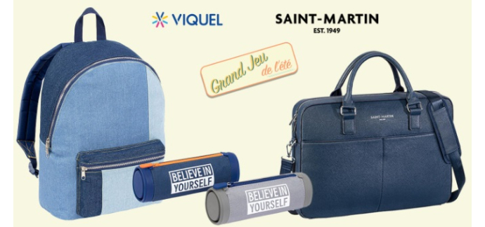 Femme Actuelle: 1 sac à dos Denim Vibes + 1 trousse Expandables + 1 sacoche Camille de Saint Martin à gagner