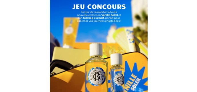 Roger Gallet: Des produits de soin et tote-bag à gagner