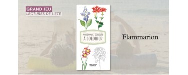 Femme Actuelle: 10 cahiers de coloriage "Mon bouquet de fleurs" à gagner