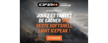 Chullanka: 1 veste Softshell Light Icepeak à gagner