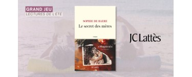 Femme Actuelle: 20 exemplaires du livre "Le secret des mères" à gagner