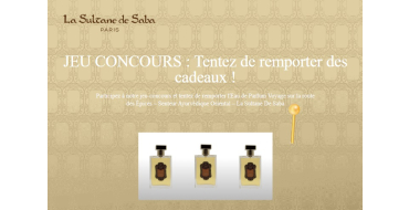 Marionnaud: Des eaux de parfum "Voyage sur la route des Épices" La Sultane De Saba à gagner