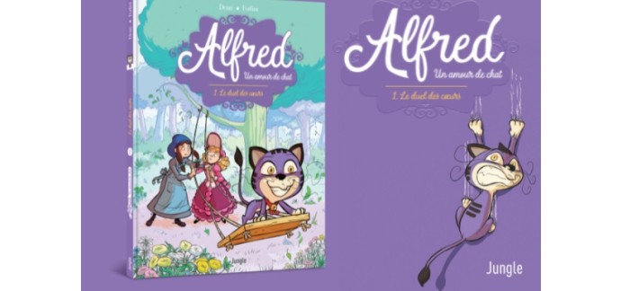 Citizenkid: 5 BD "Alfred, un amour de chat" à gagner