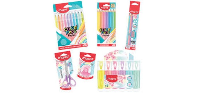 MaFamilleZen: 6 lots de fournitures scolaires Maped à gagner