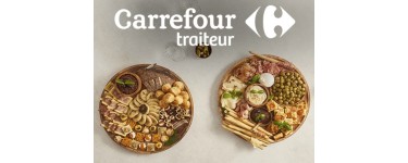 Carrefour: 20 plateaux apéritif pour 6 personnes à gagner