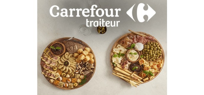 Carrefour: 20 plateaux apéritif pour 6 personnes à gagner