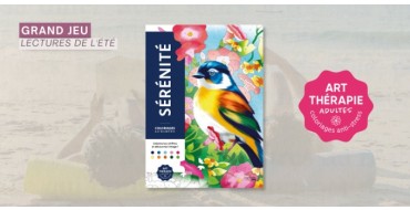 Femme Actuelle: 15 livres de coloriages au numéro "Sérénité" à gagner