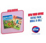 RFM: 1 pack de 2 albums BD "Boule et Bill" à gagner