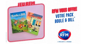 RFM: 1 pack de 2 albums BD "Boule et Bill" à gagner