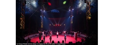 France Bleu: 4 lots de 4 invitations pour le spectacle du Cirque Pinder à Longwy à gagner