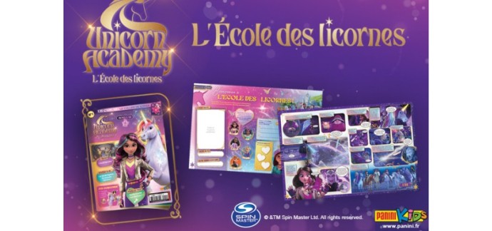 Citizenkid: 10 magazines jeunesse "L'Ecole des Licornes" à gagner