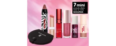 Sephora: 7 mini produits en cadeau dès 119€ d'achat