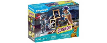 Amazon: Playmobil Scooby-DOO avec Chevalier - 70709 à 8,50€