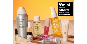 Sephora: 9 mini produits offerts dès 129€ d’achat via l'application