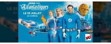 NRJ: Des invitations pour le film "Les 4 Fantastiques : Premiers Pas" à gagner