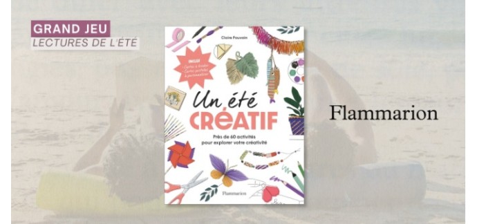 Femme Actuelle: 10 livres "Un été créatif" à gagner