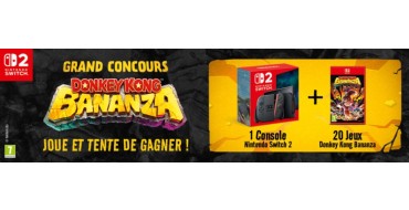 Le Journal de Mickey: 1 console de jeux Nintendo Switch 2 + 20 jeux vidéo Siwtch 2 "Donkey Kong Bananza" à gagner