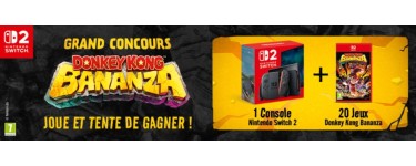 Le Journal de Mickey: 1 console de jeux Nintendo Switch 2 + 20 jeux vidéo Siwtch 2 "Donkey Kong Bananza" à gagner