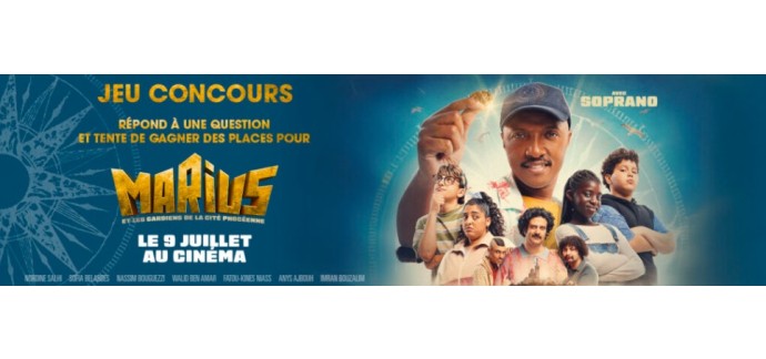 Le Journal de Mickey: Des places de cinéma pour le film "Marius et les gardiens de la cité phocéenne" à gagner