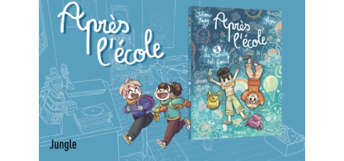 Citizenkid: 5 albums BD "Après l'école" à gagner