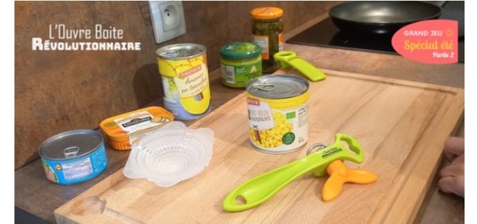 Cuisine Actuelle: 12 packs L'Ouvre Boîte Révolutionnaire à gagner