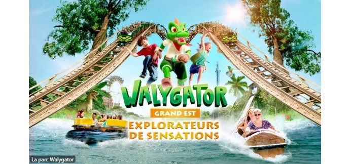 France Bleu: 1 lot de 2 entrées au parc Walygator à Maizières-lès-Metz à gagner