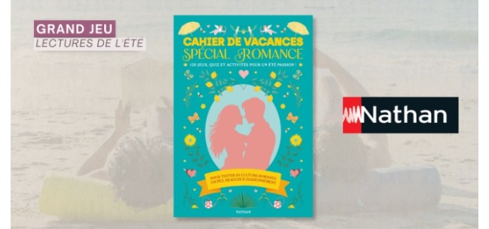 Femme Actuelle: 15 cahiers de vacances "spécial romance" à gagner
